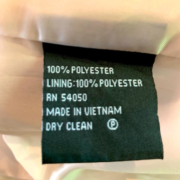 Kasper linen look belted blazer jacket, size 10 Petite - Picture 5 of 5